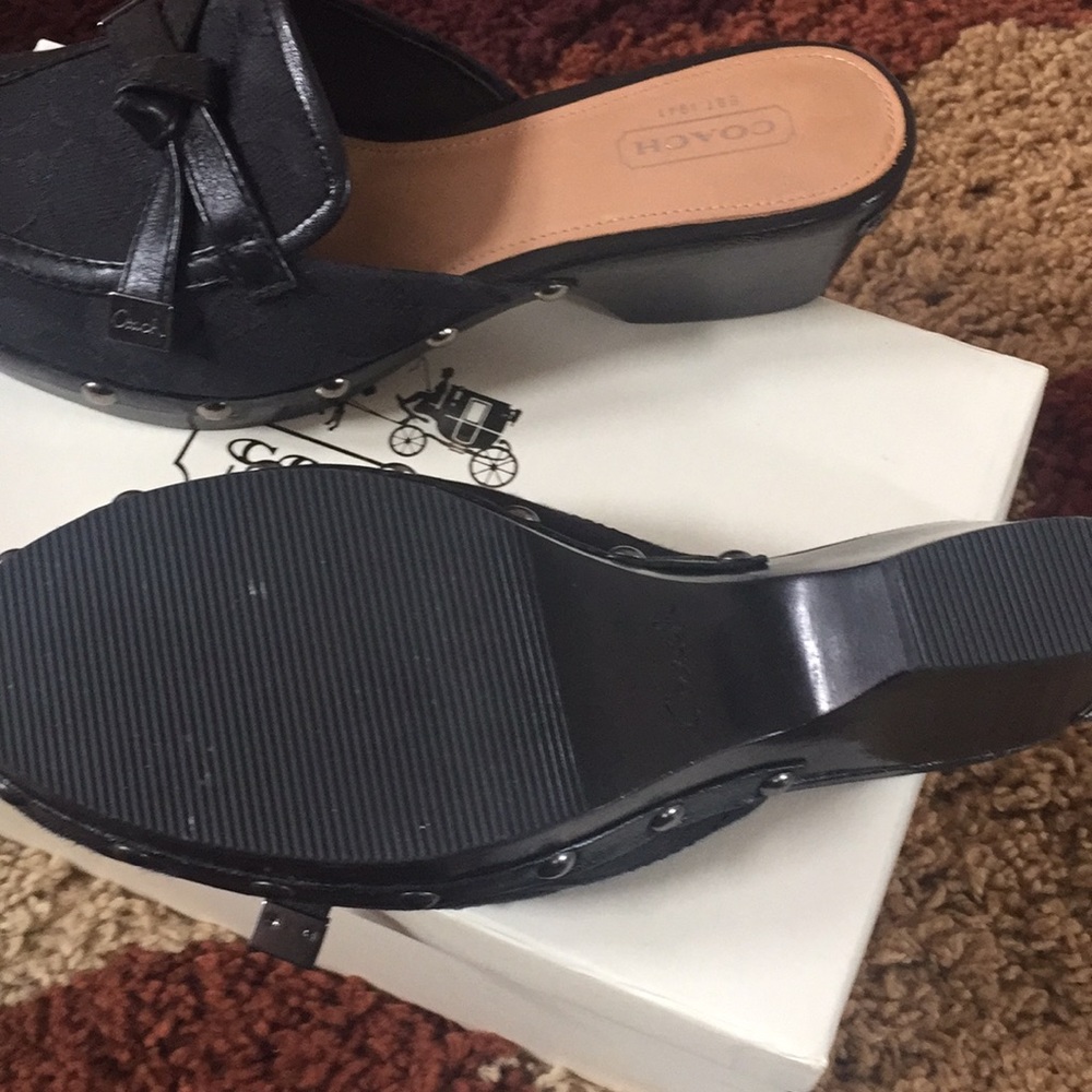 Coach clogs - Picture 2 of 2